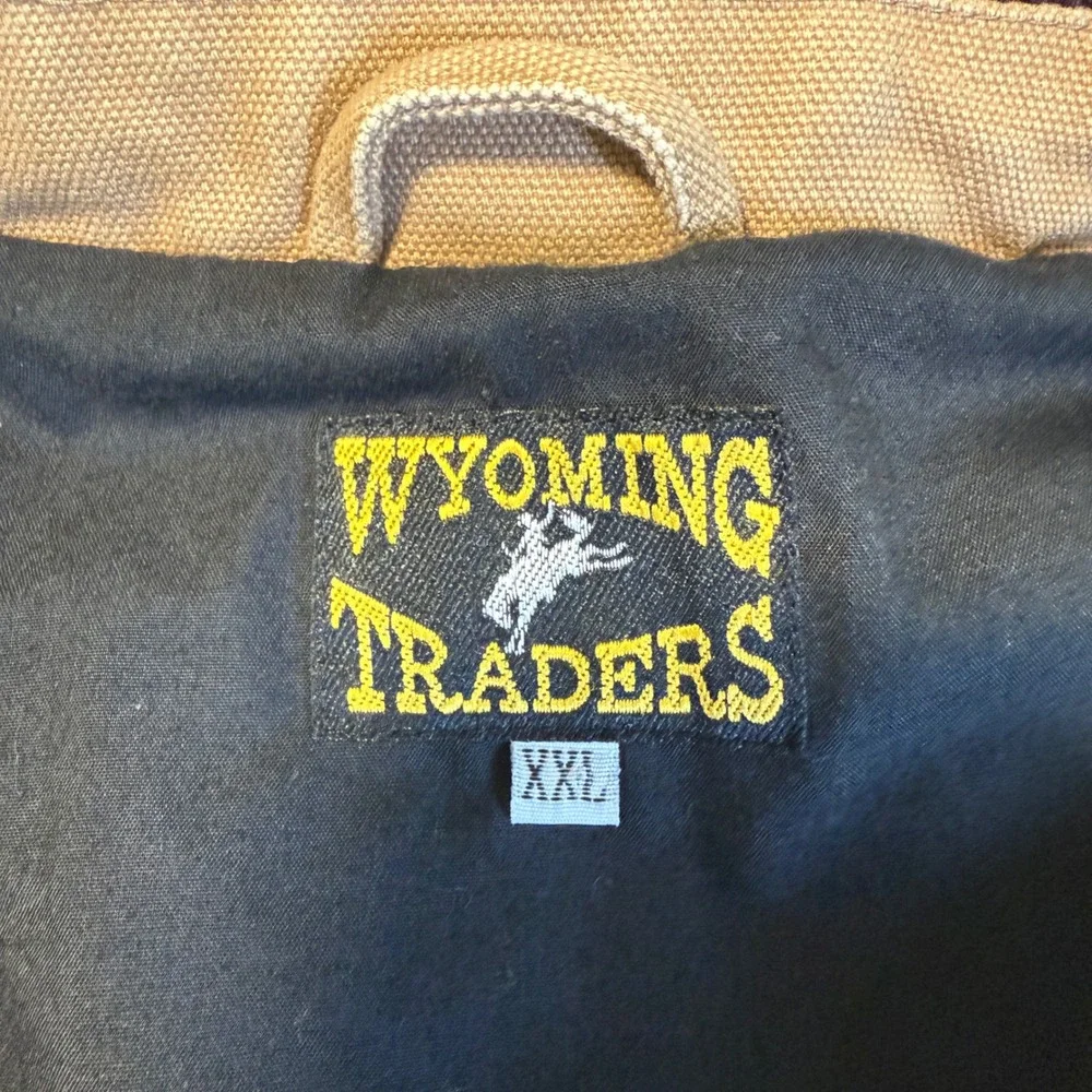 Wyoming Traders Cody Concealed Carry Canvas Vest XXL Tan Outdoor Corduroy Collar